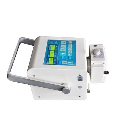 Equipamento portátil de raios X digital móvel, diagnóstico de radiografia, tela LCD de 100 mA