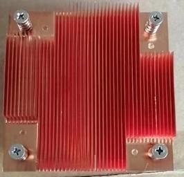 Dissipador de calor de bronze raspado do OEM, dissipador de calor raspando do bloco do cobre do CNC do cobre Cu1100 do dissipador de calor da aleta