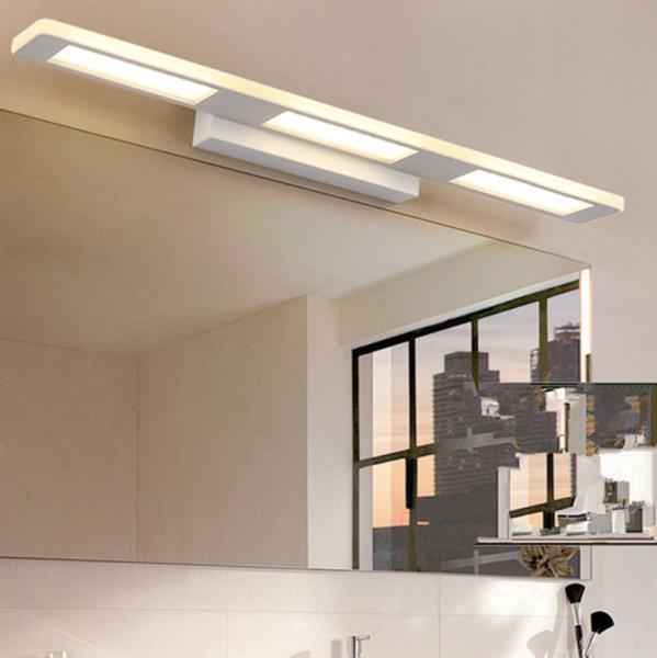 Minimalist LED Mirror Light Industrial Wall Lamp Sconce 12W18W Acrylic Indoor Lighting(WH-MR-21)
