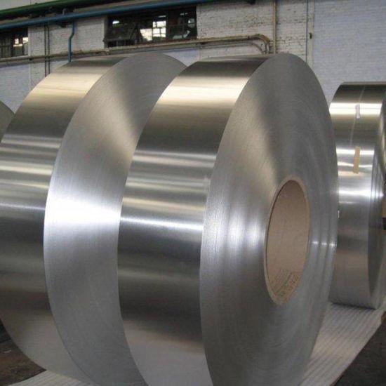 Bendable aluminum strip roll