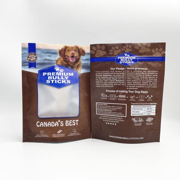 Собака бортовой алюминиевой фольги Gusset внутренняя изготовленная на заказ обрабатывает стойку вверх по голубой сумке замка молнии