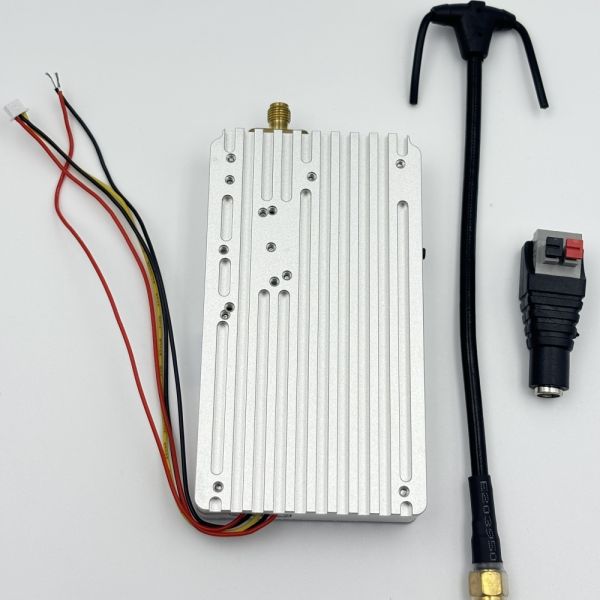 8CH Fpv Video Transmitter And Receiver 1.5GHz 5W Output 10-36VDC Drone Video Transmitter