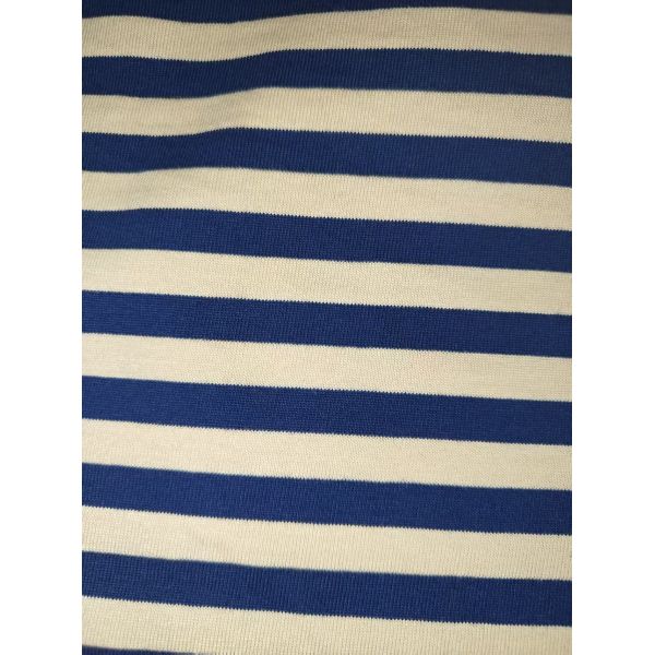 Breathable And Soft Striped Knit Fabric Durable And Smooth For Polo Shirt