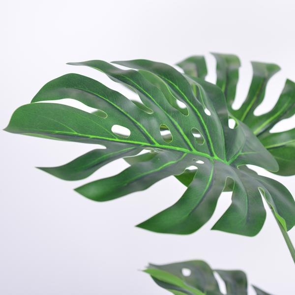 artificial plants manufacturers​ Lifelike Realism 6ft monstera plant​ for Home and Office Decoration