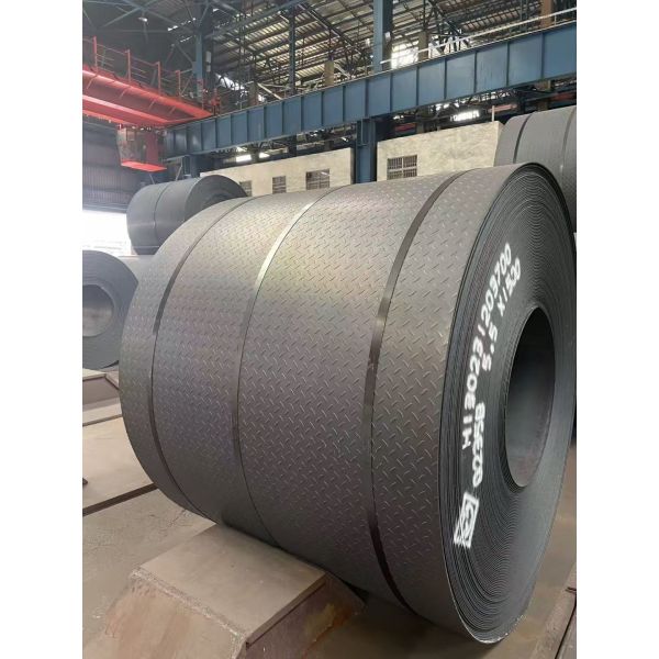 Q235B Checkered Steel Coil | Anti-Slip Diamond Tread Plate