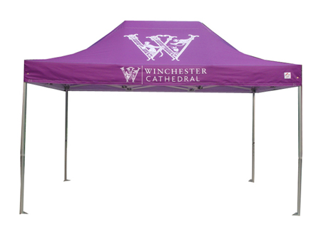 Promotion Outdoor Folding Tent Pop Up Exhibition Tent Aluminium / Steel Frame