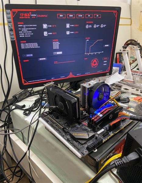 Personnalisé pour la carte mère de l'ordinateur coloré BATTLE-AX Z590M GAMING V20 pc carte mère de jeu Z590m carte mère