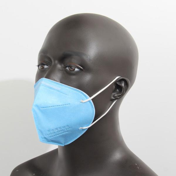 95% Filter Level FFP3 Safety Masks N95 KN95 Folding Thin Section With Ear Loop