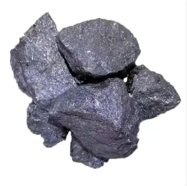 L'alliage de silicium de fer gris à haute teneur en carbone est un morceau de silicium ISO9001 10-50 mm