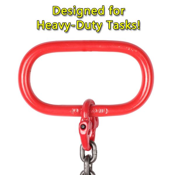 Chain Sling Ring Oblong Master Link Hoist Ring for Lifting Rigging