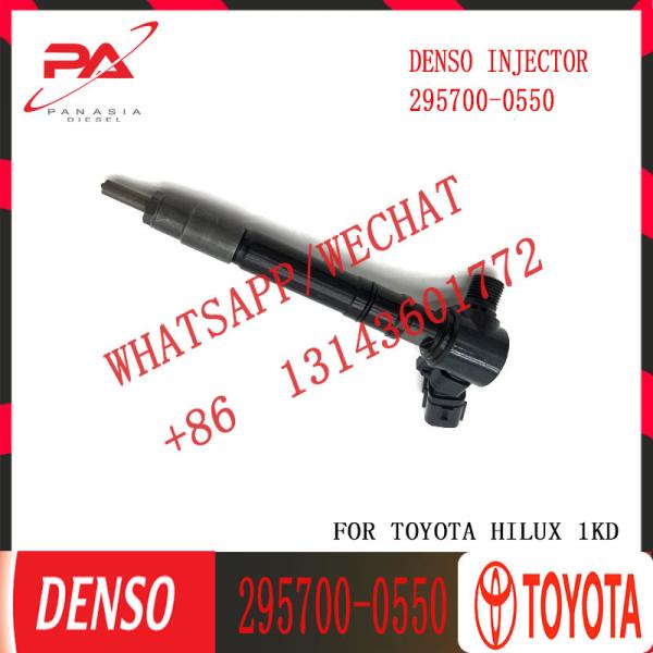 23670-0E020 23670-0E010 23670-09430 Toyota Diesel Injector para Fortuner 1GD-FTV 2GD-FTV 1GD 2GD 295700-0550