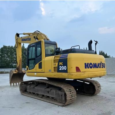 Komatsu PC200-8 Mini excavadora hidráulica anfibia Estructura compacta