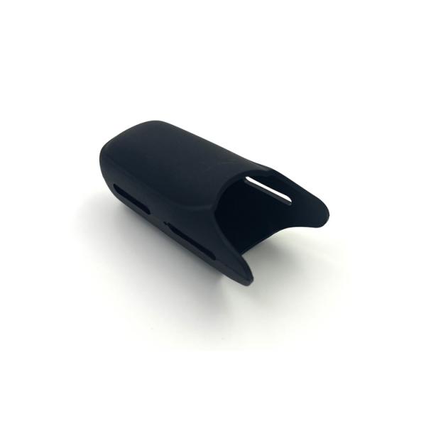 Hair Straightener Silicone Protective Covers Portable Black Color