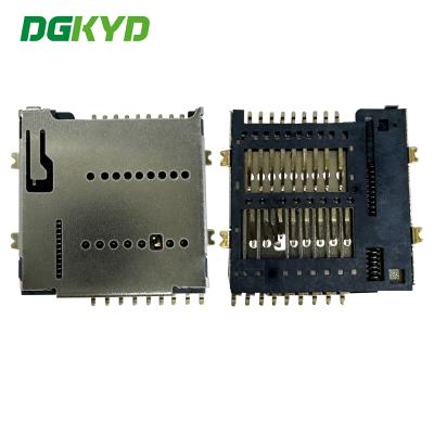 Détenteur de carte TF PUSH4.0/7.0 1.50H 16P Détenteur de carte téléphonique UHS-II MicroSD Push 4.0 Détenteur de carte DGKYDTF15H16A6A2Y3WS286