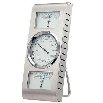 All In One Indoor Outdoor Thermometer Household Weather Station Barometer
