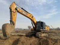 Usado Sany 305H Excavator Crawler Digger Machine 10% Economia de combustível 10500mm Altura máxima de escavação