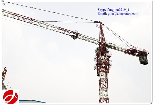 new type low price 10t QTZ125(6515) building Tower Crane for sale