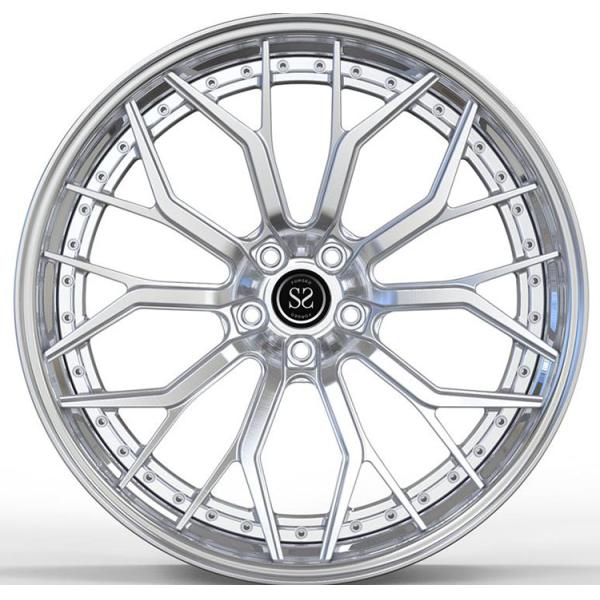 Fit To 2016 Audi RS6 Approx 700 Bhp 6AD2.181 Polish 2-PC Froged Alloy Rims 5x112 12Jx20