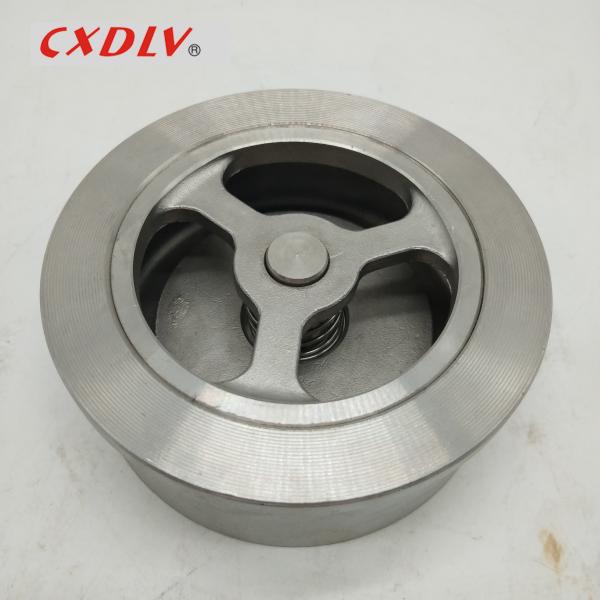 Customized Wafer Type Plate Check Valve SS316 SS304 WCB
