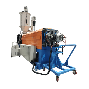Plastic Cable Extruder with 15-150rpm Screw Speed, 20-200mm Screw Diameter, and