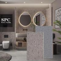 Panneau mural SPC salle de bain Décoration de la maison Carreaux muraux Douche Plans de paroi intérieure sans soudure