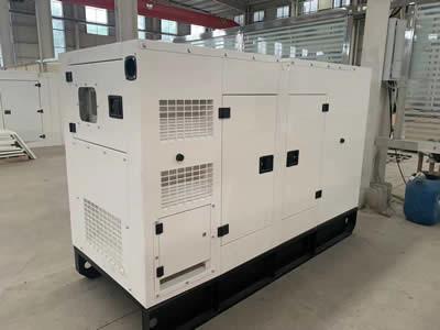 Compact Size Silent Generator Set Soundproof Design Low Noise For Quiet Place