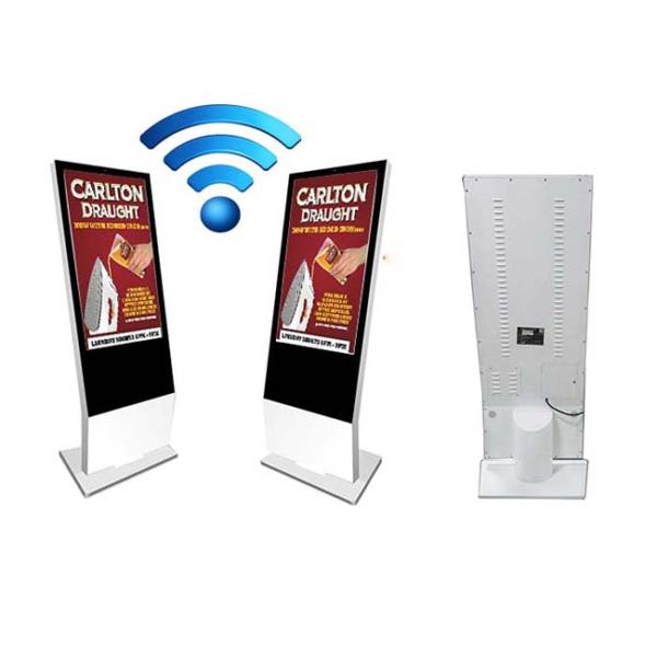 Floor Standing Vertical Wifi Digital Signage For Large Scale Shopping Malls