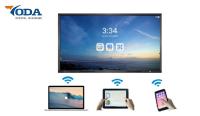 Moniteur de panneau d'affichage à cristaux liquides d'écran tactile d'Un-SI TFT LCD 75