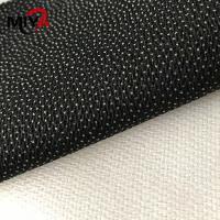 Revestimento do PA de Dot Woven Knitted Fusible Interlining do dobro do poliéster