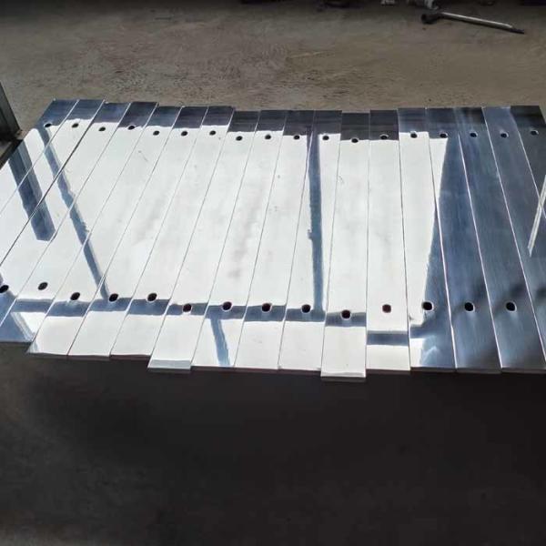 Continuous Sputtering Purge Iron Target Plate Rectangle High Pressure