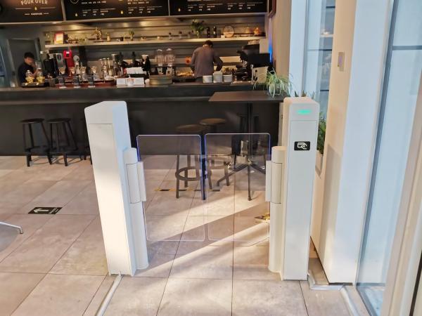 スマート スピードゲート ターンスタイルゲート スイングゲート サーボモーター アートギャラリー カフェバー