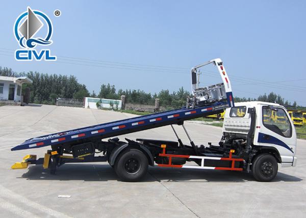 Howo Obstacle Flatbed Tow Truck Trailer 4x2 Road rescue vehicle Wrecker truck