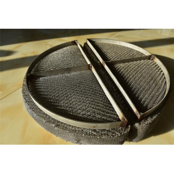 Ios 316 Stainless Steel Wire Mesh Demister For Vapor Liquid Filter Oil