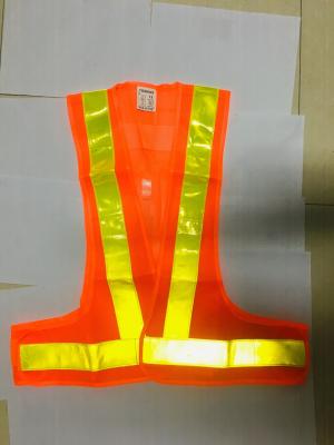80 grammes filet à tricot Hi Vis Mesh gilet de sécurité type Velcro