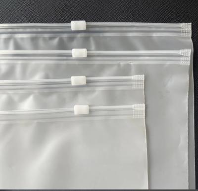 Custom  Size CPE Zipper Bags High Quality Transparent Packaging Bags