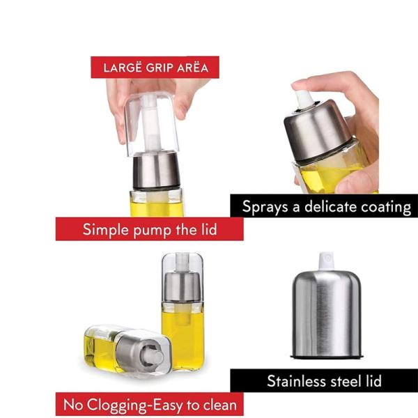 OEM ODM 500ml Olive Vinegar Glass Cooking Oil Dispenser Kitchen Oil Bottle Dispense