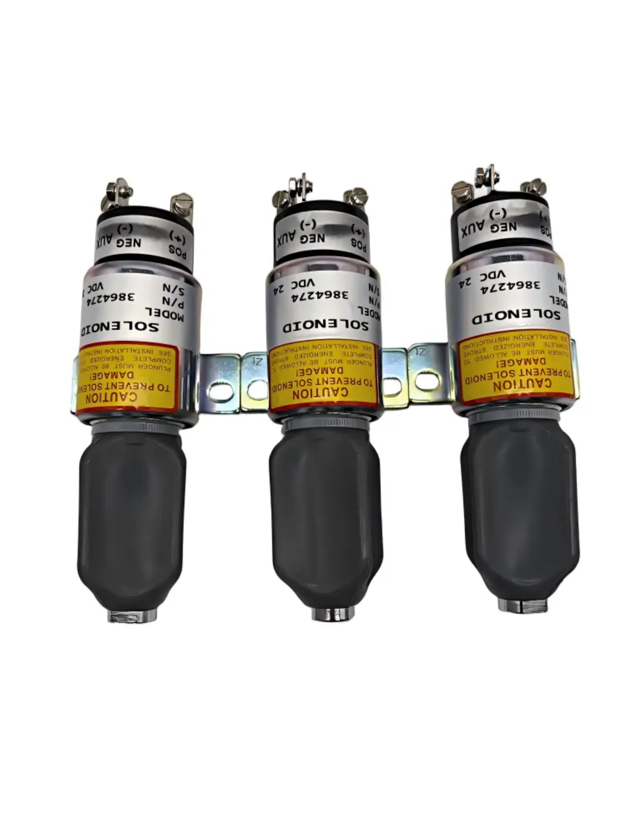 R225-7 LG920D S6K Excavator Engine Stop Solenoid Valve for 24V Fuel Shut Off Solenoid Valve 3864274