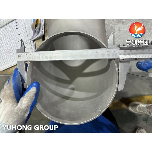 ASTM B366 NO8810 180° Elbow Long Radius Butt Weld Fitting