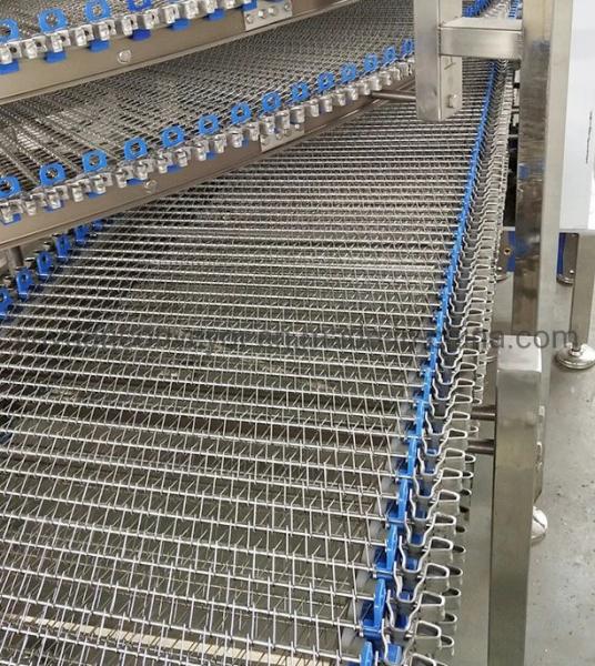 Fabricante Torre de refrigeração em espiral totalmente automática para a indústria de panificação