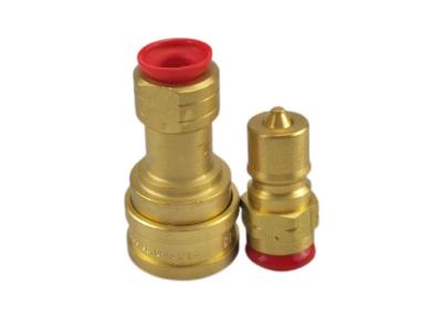 CNC que faz à máquina o conector rápido masculino de bronze de 3/8 de polegada