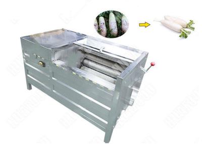 700kg/H Potato Washing And Peeling Machine For Rubbing / Peeling