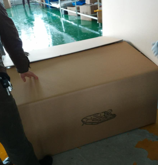 10 Ft PVC Foldable Rib Boat Easy Carry 3 Chamber 4 Person Inflatable Boat For Fishing