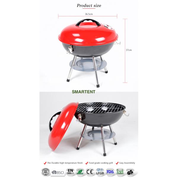 Camping Tabletop Barbecue Charcoal Grill Customized Outdoor Equipment