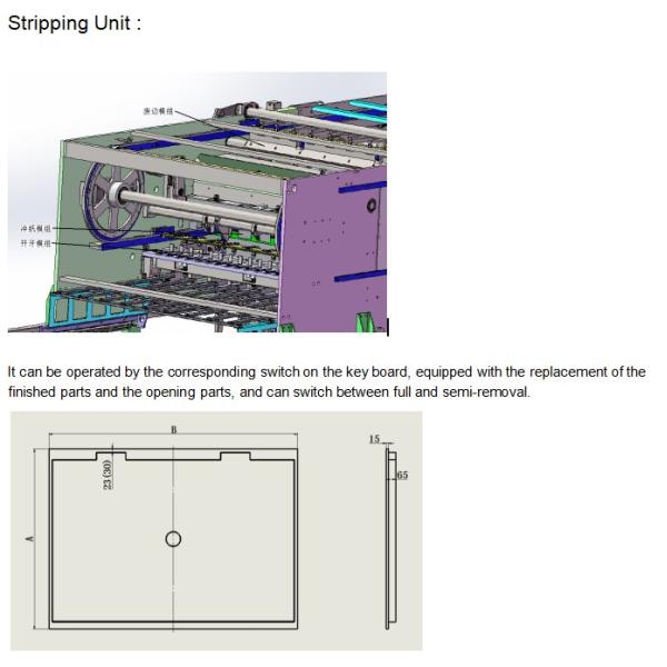 Электрическая режущая отходы бумаги стрипперная машина для гофрированного картона