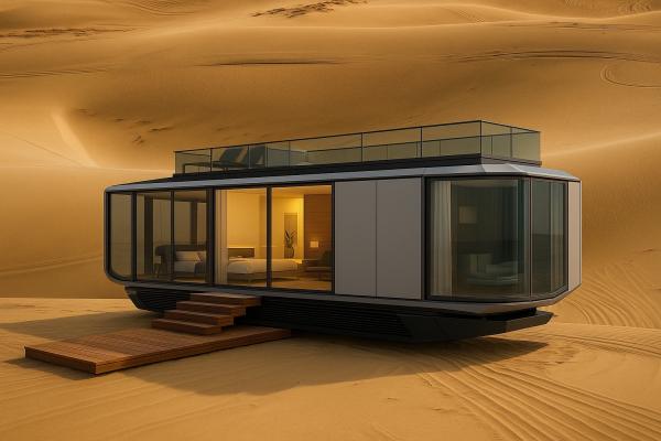 Durable Using Various Prefab Container House Tiny Portable Home Tiny Modular House Camping Hotel Space Capsule