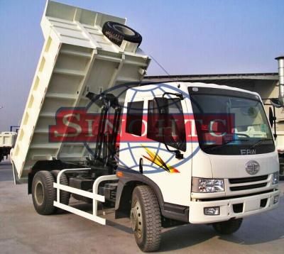 10 Ton 2 Axle Light Duty Dump Trucks 170HP Maximum Output 4x2 Drive Wheel