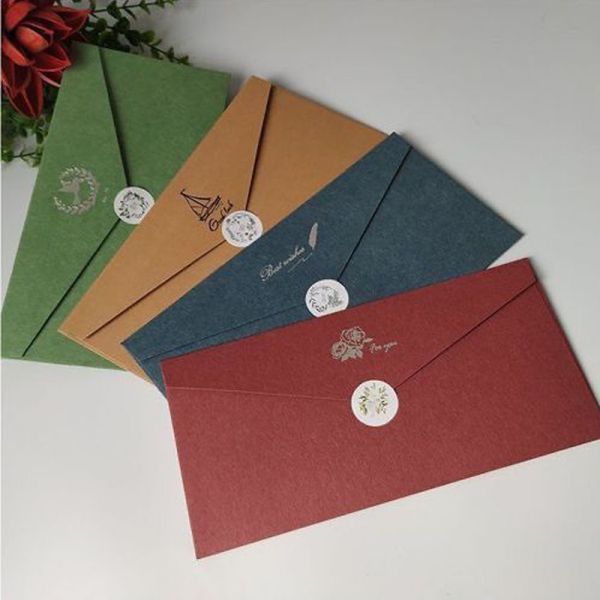 5x6 UV Printing Greeting Thank You Gift Card Envelopes Customized Logo