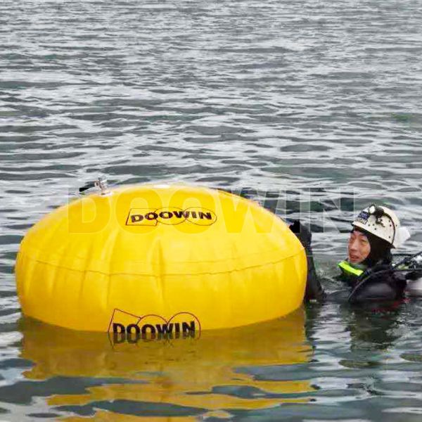IMCA Standard PVC Material Salvage Balloon Open Bottom Parachute Underwater Lifting Bags