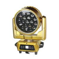 19×40W Golden Moving Head Stage Light Outdoor Beam Light Para Eventos de Casamento