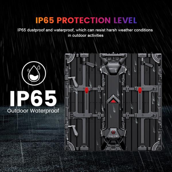 HD Waterproof Big Out Door Modules Hang Truss Stage Backdrop Exhibition Church Display Portable Mobile Curved LED Rental Screens